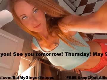 Cam for eatmygingersnapps